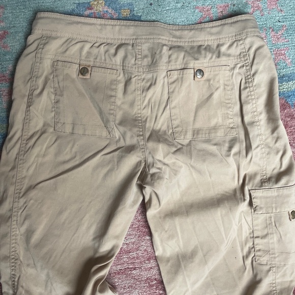 prAna Stretch Zion Straight Men's Khaki Tan Nylon Hiking Utility Tech Pants Sz S - Picture 6 of 6